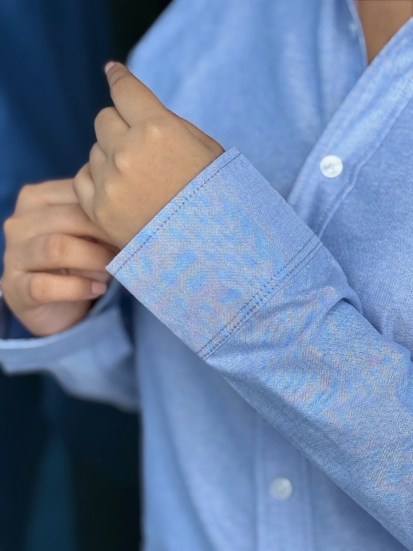 Oxford full sleeve shirt - Sky Blue